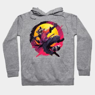 ninja raccoon Hoodie